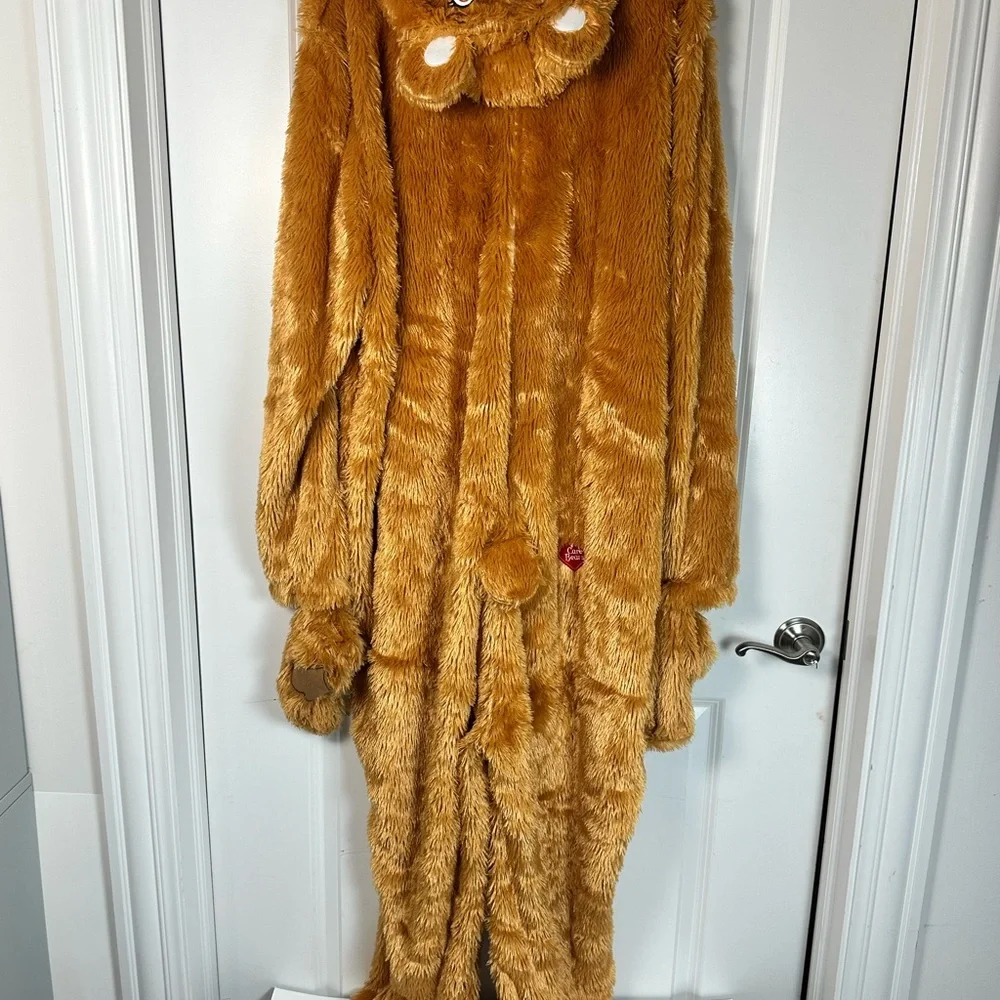 Care Bears Brown and White Plush Onesie with Pink Accent - Picture 8 of 10